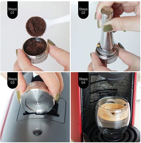 Como encher uma cápsula de café Delta Q?